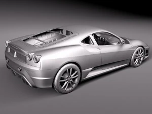 Ferrari F430 Scuderia 3D Model