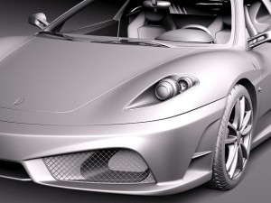 Ferrari F430 Scuderia 3D Модель