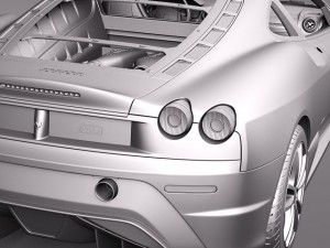 Ferrari F430 Scuderia 3D Модель