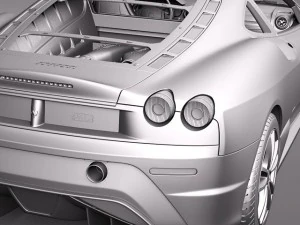 Ferrari F430 Scuderia 3D Model
