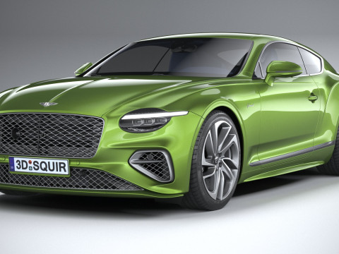 Bentley Continental GT Speed 2025 3D Model