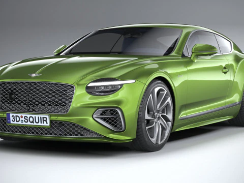 Bentley Continental GT Speed 2025 3D Model