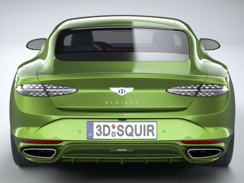 Bentley Continental GT Speed 2025 3D Model