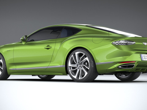 Bentley Continental GT Speed 2025 3D Model