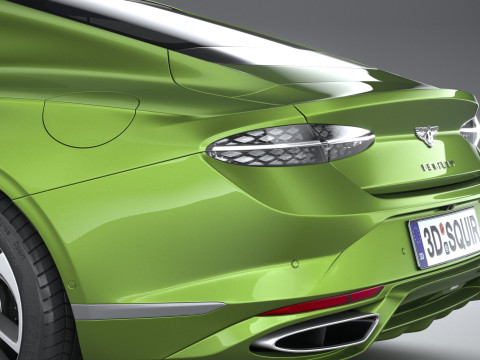 Bentley Continental GT Speed 2025 3D Model