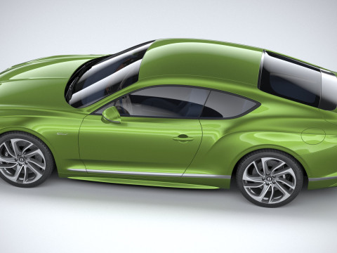 Bentley Continental GT Speed 2025 3D Model