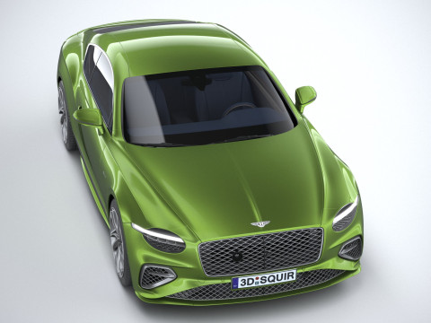 Bentley Continental GT Speed 2025 3D Model