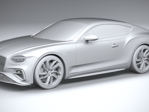 Bentley Continental GT Speed 2025 3D Model