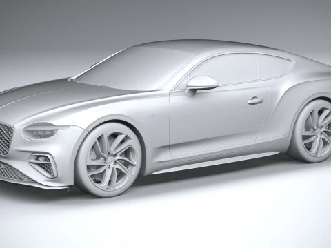 Bentley Continental GT Speed 2025 3D Model
