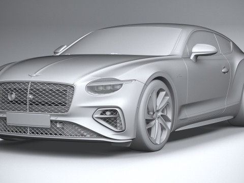 Bentley Continental GT Speed 2025 3D Model