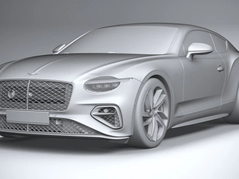 Bentley Continental GT Speed 2025 3D Model