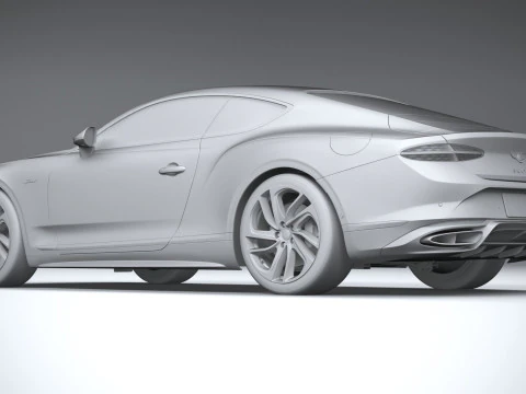 Bentley Continental GT Speed 2025 3D Model