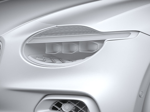 Bentley Continental GT Speed 2025 3D Model