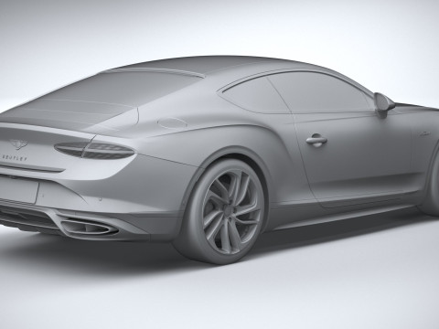 Bentley Continental GT Speed 2025 3D Model