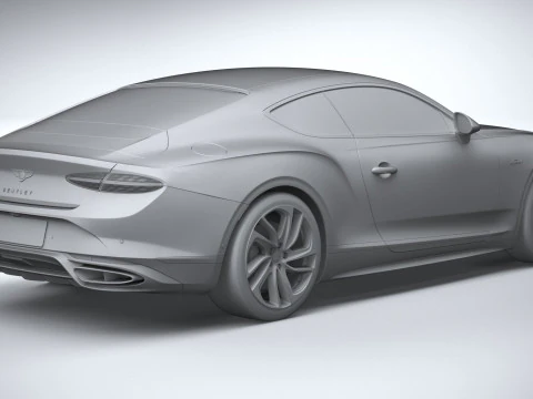 Bentley Continental GT Speed 2025 3D Model