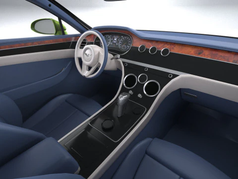Bentley Continental GT Speed 2025 3D Model
