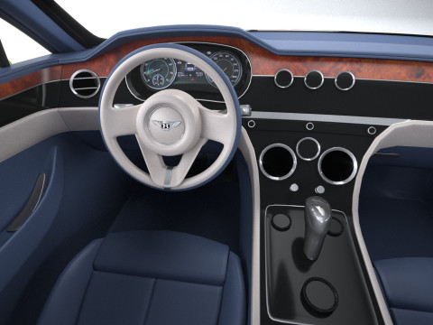 Bentley Continental GT Speed 2025 3D Model