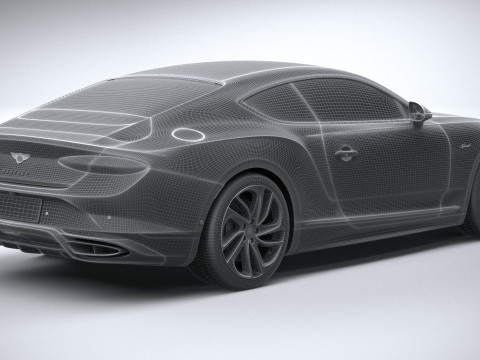 Bentley Continental GT Speed 2025 3D Model