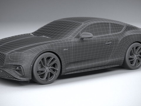 Bentley Continental GT Speed 2025 3D Model