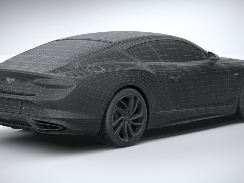 Bentley Continental GT Speed 2025 3D Model