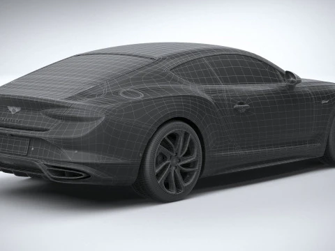 Bentley Continental GT Speed 2025 3D Model