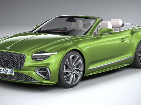 Bentley Continental GTC Speed 2025 3Dモデル