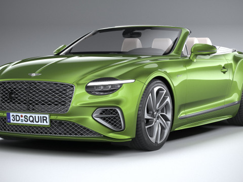 Bentley Continental GTC Speed 2025 3Dモデル