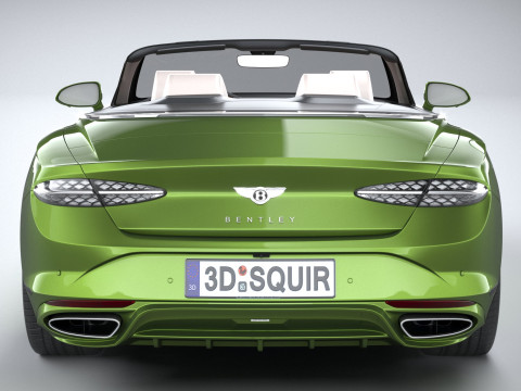 Bentley Continental GTC Speed 2025 3Dモデル
