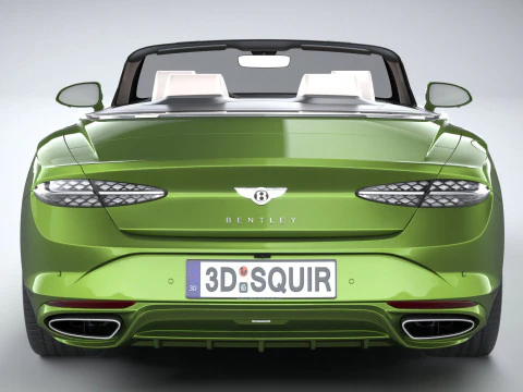 Bentley Continental GTC Speed 2025 3D Model