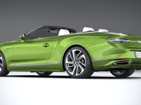 Bentley Continental GTC Speed 2025 3Dモデル