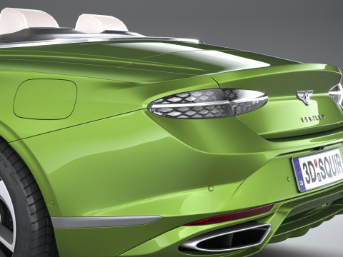 Bentley Continental GTC Speed 2025 3Dモデル