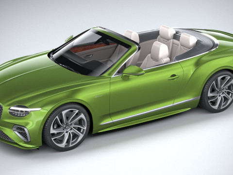 Bentley Continental GTC Speed 2025 3Dモデル