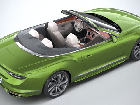 Bentley Continental GTC Speed 2025 3Dモデル