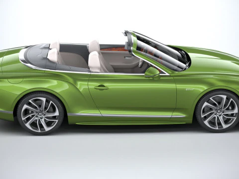 Bentley Continental GTC Speed 2025 3D Model