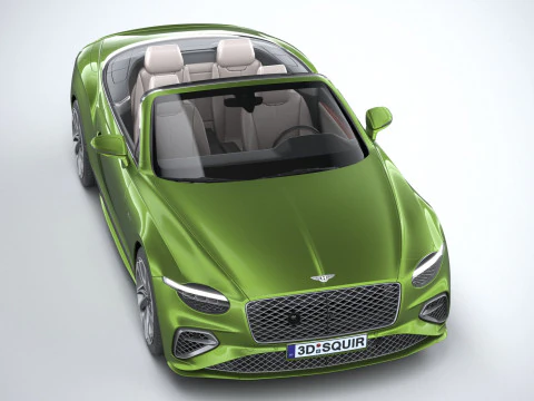 Bentley Continental GTC Speed 2025 3D Model