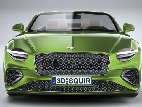 Bentley Continental GTC Speed 2025 3D Model