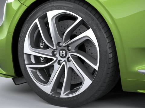 Bentley Continental GTC Speed 2025 3D Model