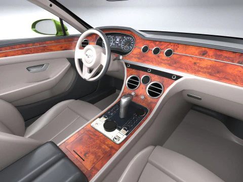 Bentley Continental GTC Speed 2025 3D Model