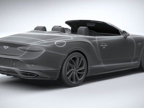 Bentley Continental GTC Speed 2025 3Dモデル