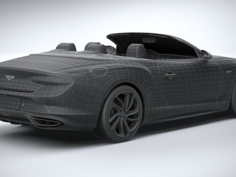 Bentley Continental GTC Speed 2025 3Dモデル