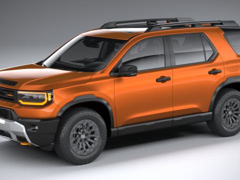 Honda Passport Trailsport 2026 3D Model
