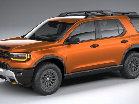 Honda Paspor Trailsport 2026 Model 3D