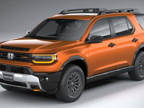 Honda Passport Trailsport 2026 3D-Modell