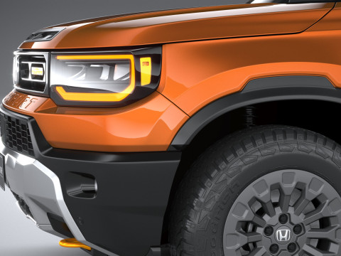 Honda Passport Trailsport 2026 3D-Modell