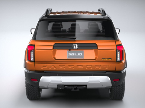 Honda Passport Trailsport 2026 3D-Modell