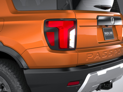 Honda Passport Trailsport 2026 3D-Modell