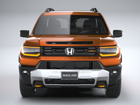 Honda Passport Trailsport 2026 3D-Modell