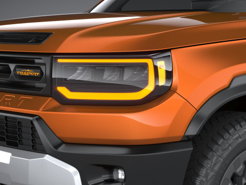Honda Passport Trailsport 2026 3D-Modell