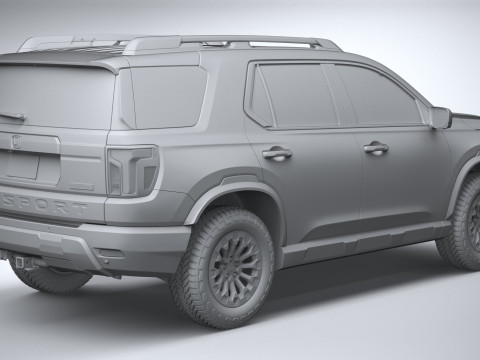 Honda Passport Trailsport 2026 3D-Modell