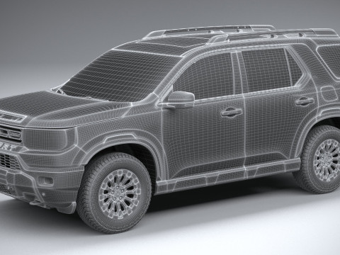 Honda Passport Trailsport 2026 3D-Modell